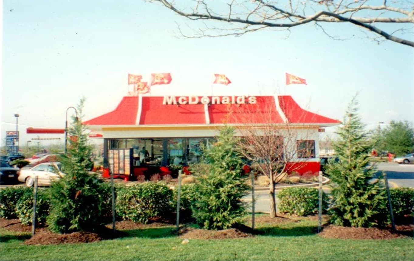 The Fort Meade McDonald's restaurant in Laurel, 1999
